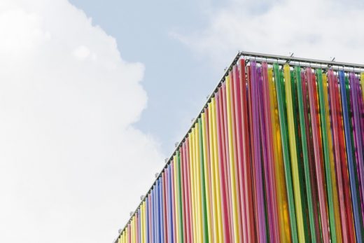 Pop up Chandelier Pavilion in Camden Festival