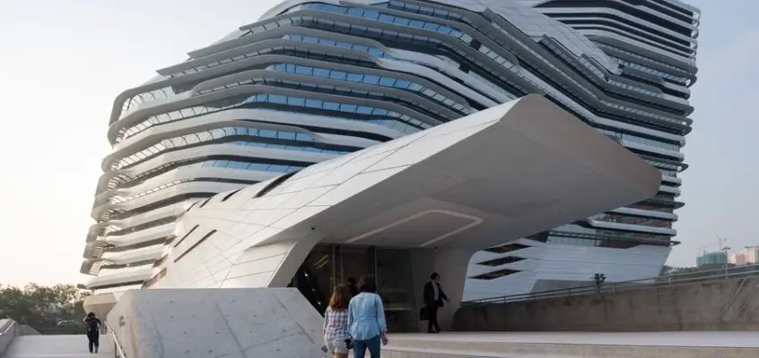 Jockey Club Innovation Tower in Hong Kong