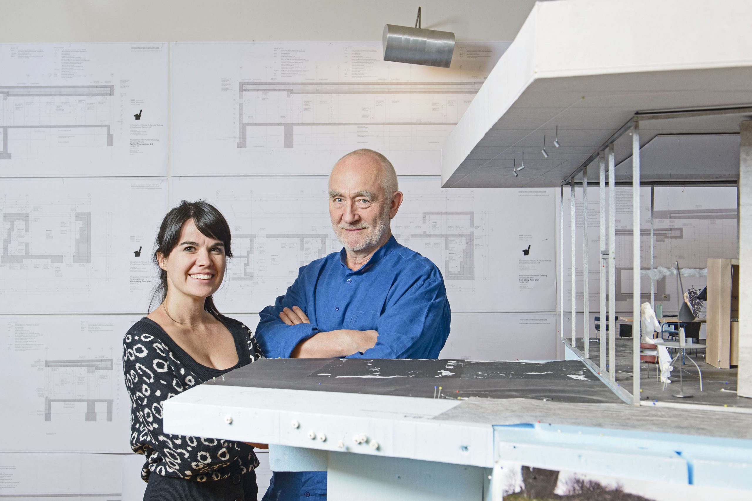 Peter Zumthor, mentor and Gloria Cabral