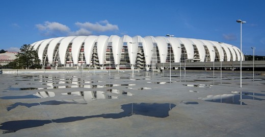Porto Alegre arena building by Hype Studio Arquitetura