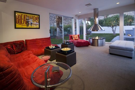 Martini House in Palm Springs living space