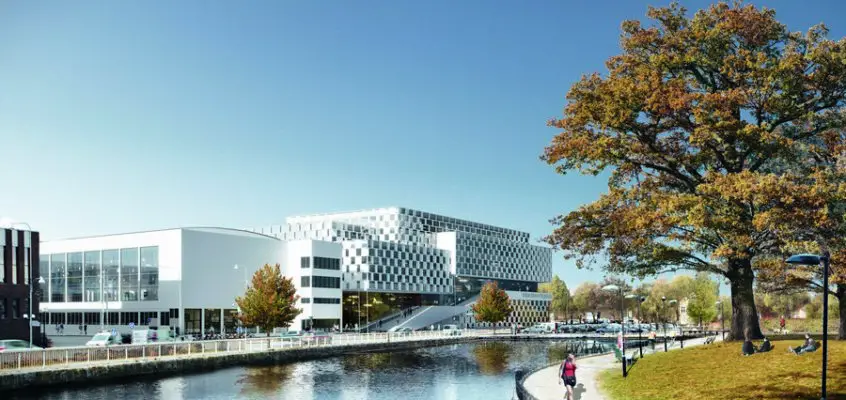 Mälardalen University Building in Eskilstuna