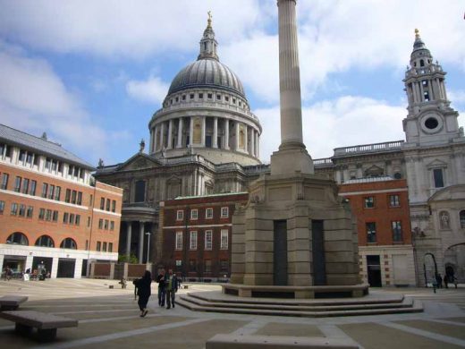 Paternoster Square London building by Whitfield Partners