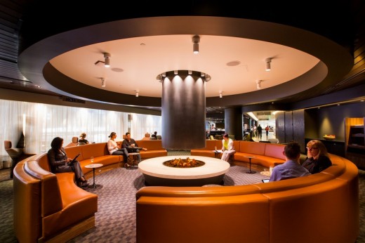 Qantas New Business Lounge