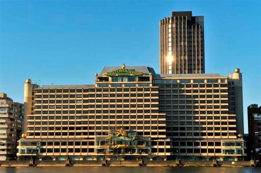 Sea Container Building London River Thames