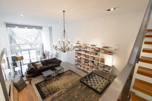 New Vancouver townhouse British Columbia living room