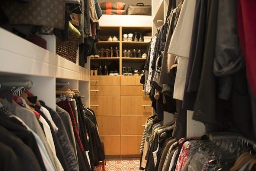 New British Columbia real estate walk in wardrobe