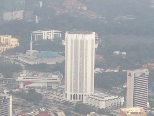 Diabumi view from Menara Tower