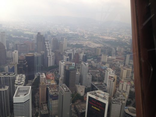 KL view from Menara Tower