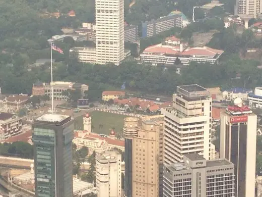 Kuala Lumpur aerial view