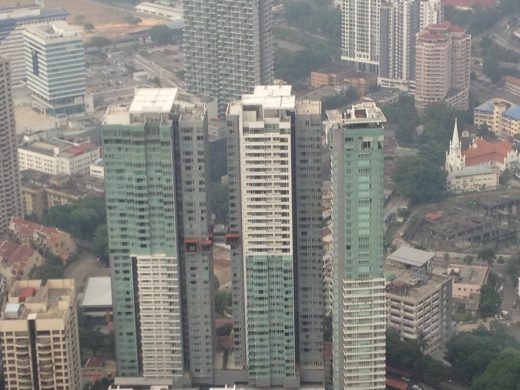 Kuala Lumpur aerial view