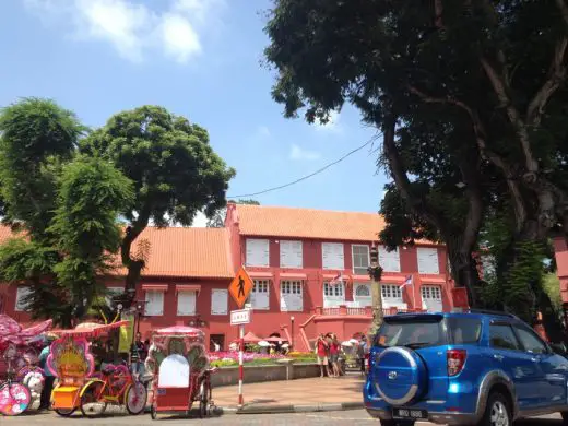 Melaka architecture in Malaysia