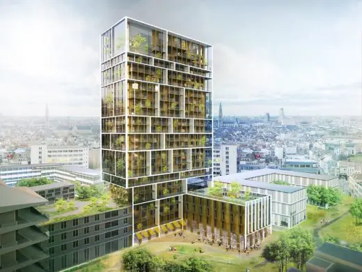 Residential Tower in Antwerp