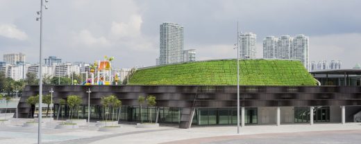 National Stadium Singapore Sports Hub Building