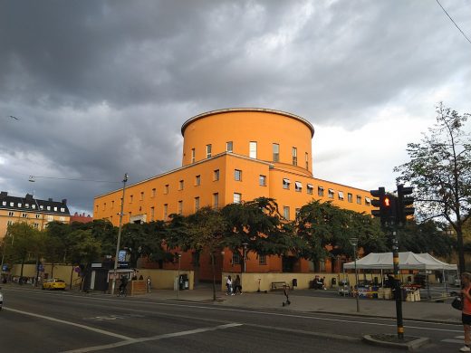 Stockholm Library building design by Gunnar Asplund Architect