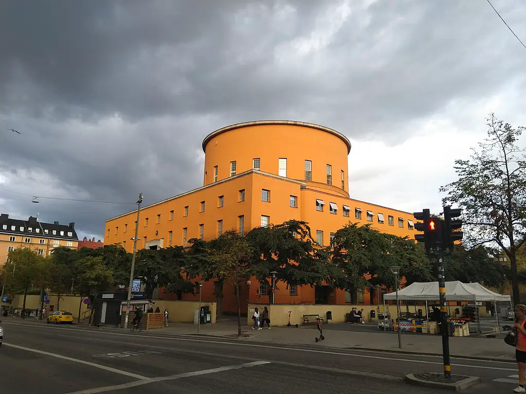 Stockholm Library building design by Gunnar Asplund Architect