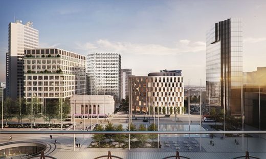 3 Arena Central Building Birmingham Architecture News