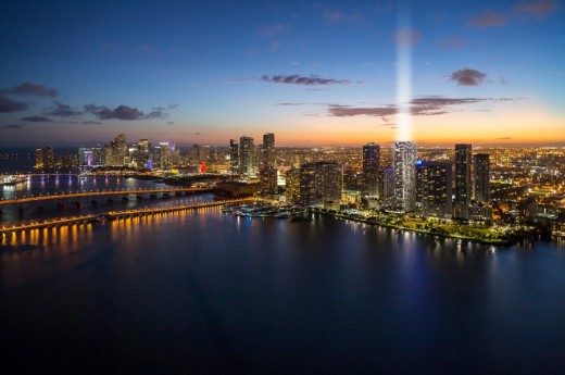 Aria on the Bay in Miami building design