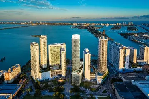 Aria on the Bay in Miami building design