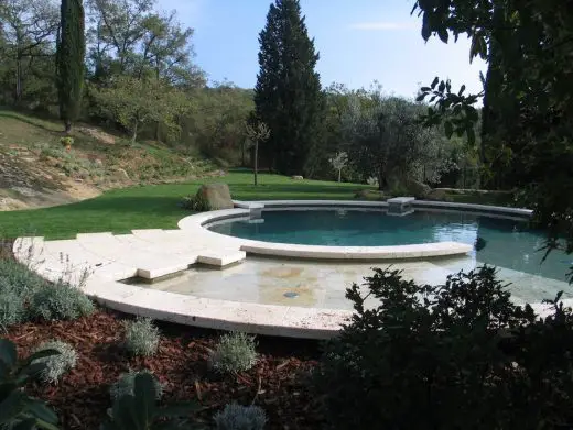 Circular Swimming Pool Tuscany