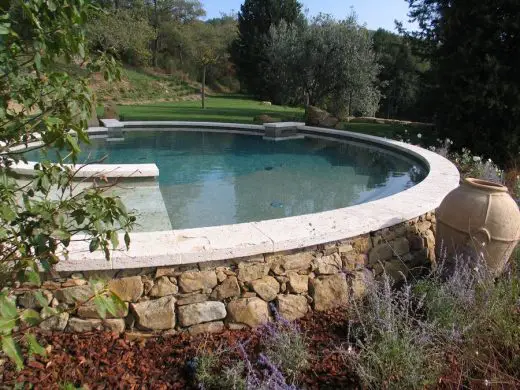 Circular Swimming Pool Tuscany