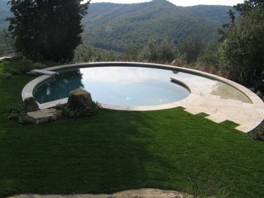 Circular Swimming Pool Tuscany