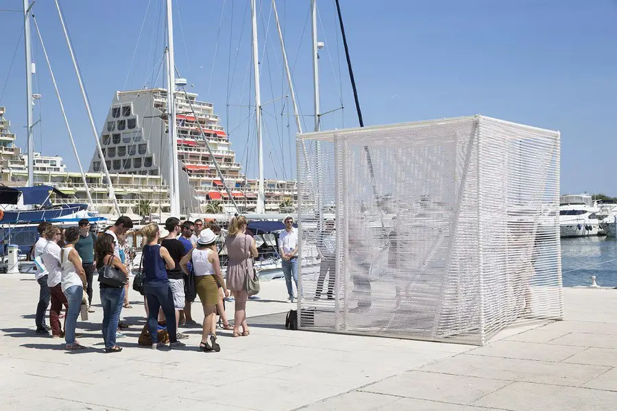 Sailing Cube in La Grande Motte