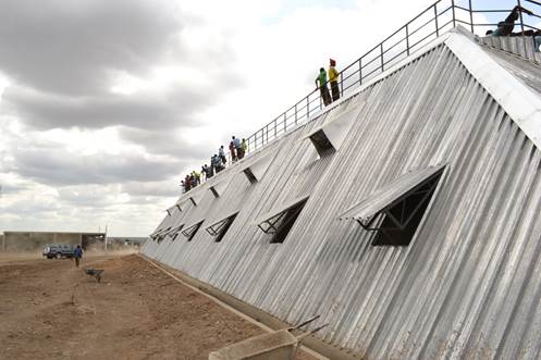 WATERBANK Secondary School Campus Africa building