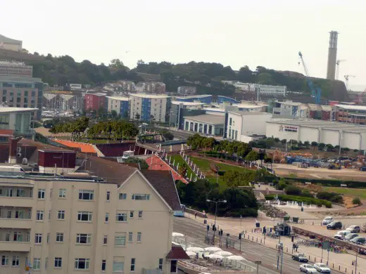 St Helier Waterfront Park Bridge