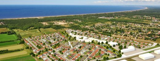 Butterfly Square in Halland County