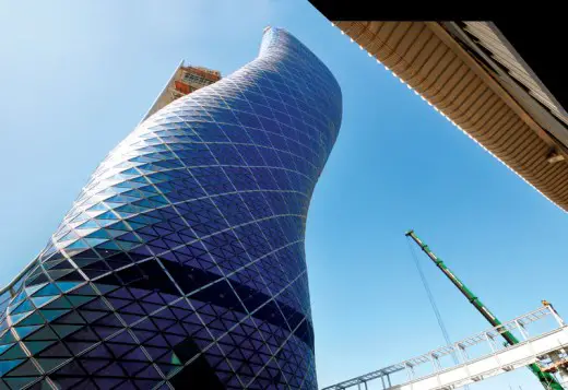 Capital Gate - Building Structure Marvel