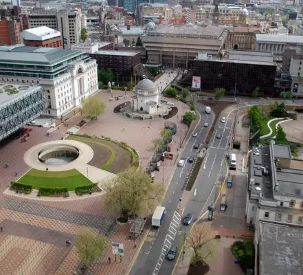 Centenary Square Competition Birmingham