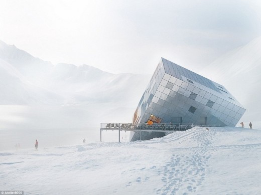 Cuboidal Mountain Hut