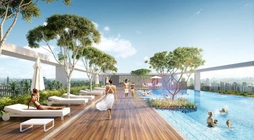 McKinley West Residences in Manila resort pool