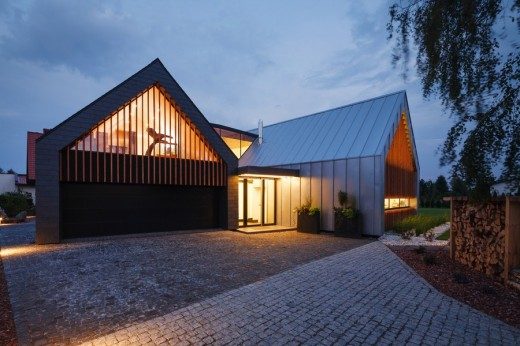 Two Barns House in Poland:  Home