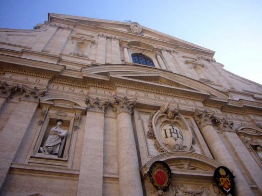 Gesu Church Rome building facade