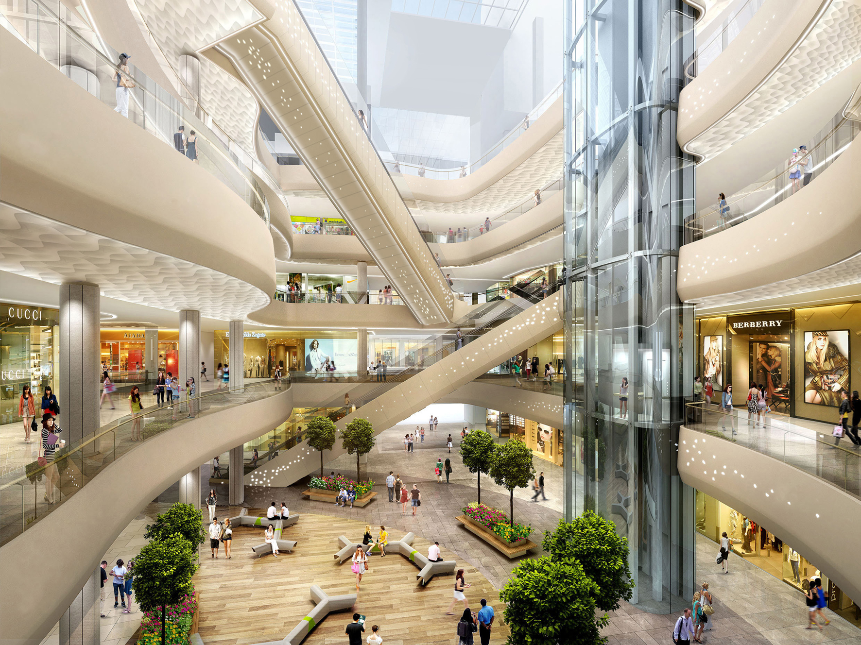 LOTTE World Mall  in Seoul  Shopping Centre e architect