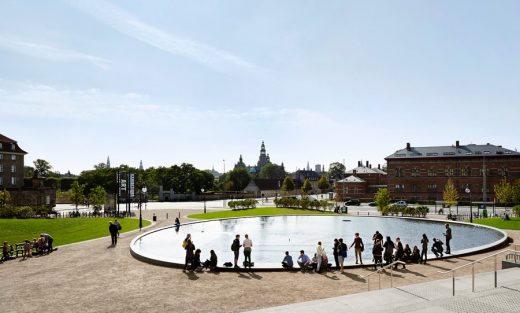 New Museum Garden in Copenhagen