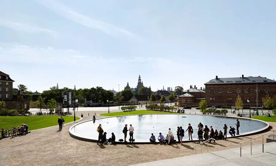 New Museum Garden in Copenhagen