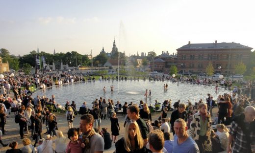 New Museum Garden in Copenhagen