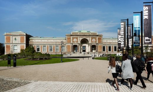 New Museum Garden in Copenhagen