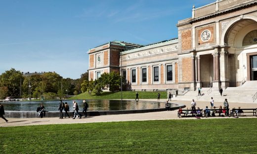 New Museum Garden in Copenhagen