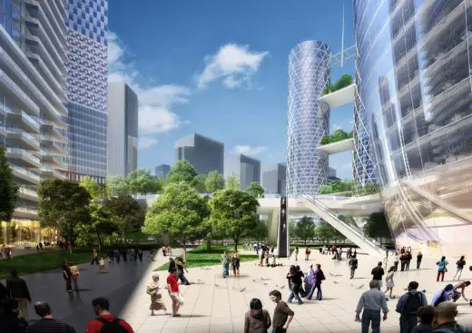 Qianhai Exchange Plaza Master Plan in Shenzhen