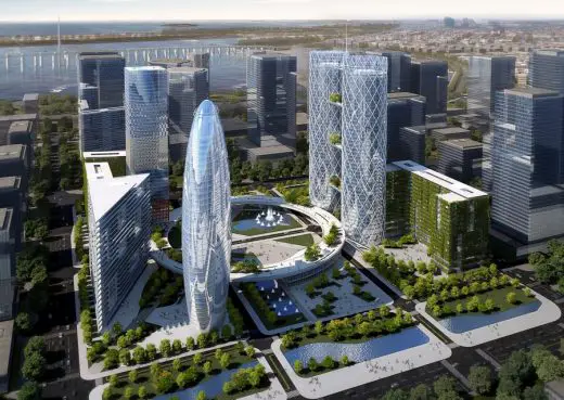 Qianhai Exchange Plaza Master Plan in Shenzhen