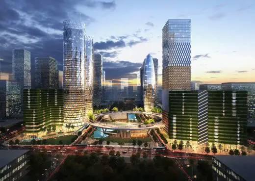 Qianhai Exchange Plaza Master Plan in Shenzhen