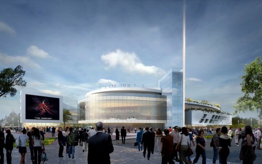 Calais Conference Centre  building design by Arte Charpentier Architectes