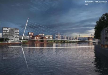 New Nine Elms and Pimlico Bridge