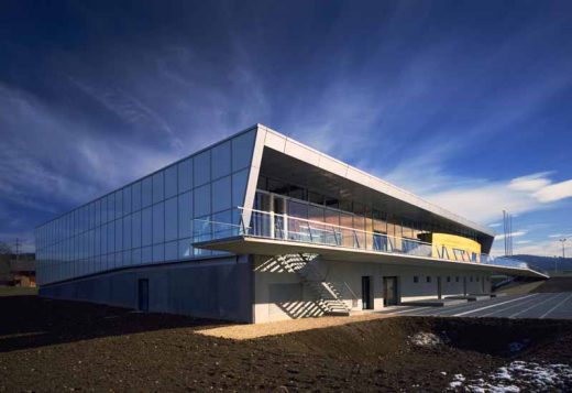 Sports Centre Buchholz by Camenzind Evolution Architects