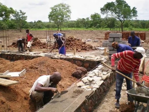 Youths Training Center Central African Republic design