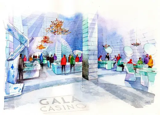 Ice Casino interior